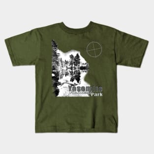 Yosemite National Park Kids T-Shirt